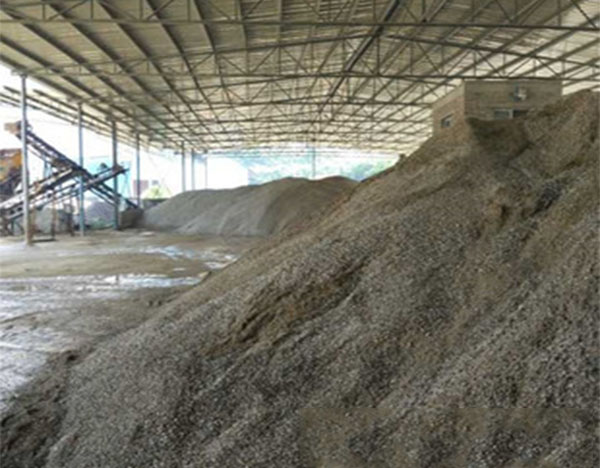 硫酸钡砂生产区