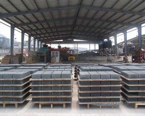 硫酸钡砖生产区